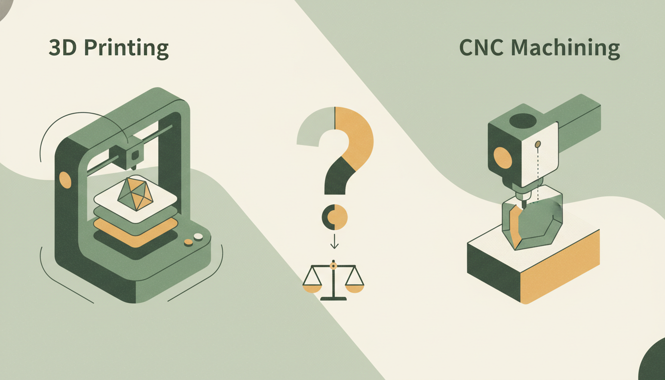 3D Printing vs. CNC Machining: Which Technology Suits Your Production Needs?