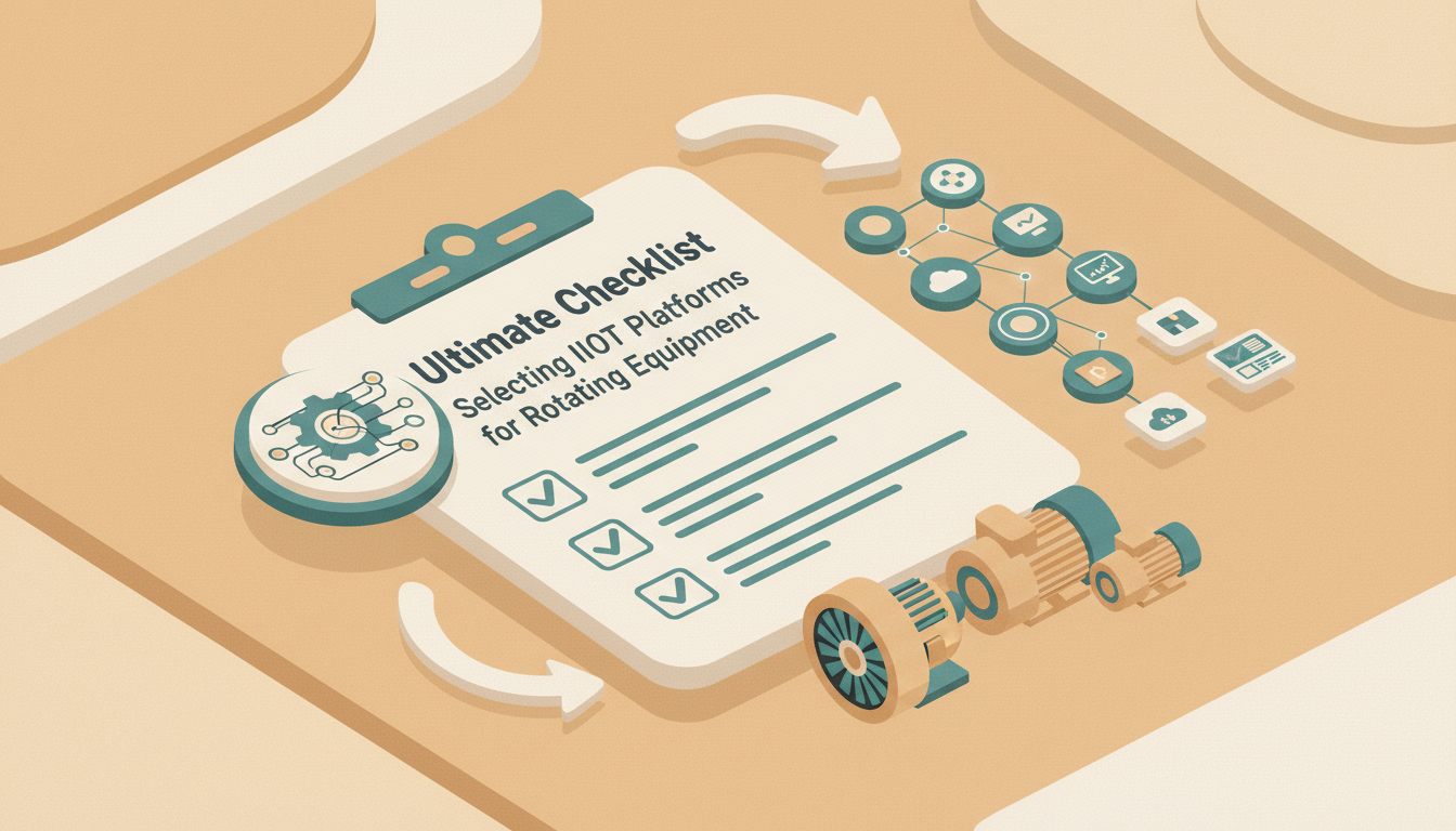 Checklist for Selecting IIoT Platforms for Rotating Equipment