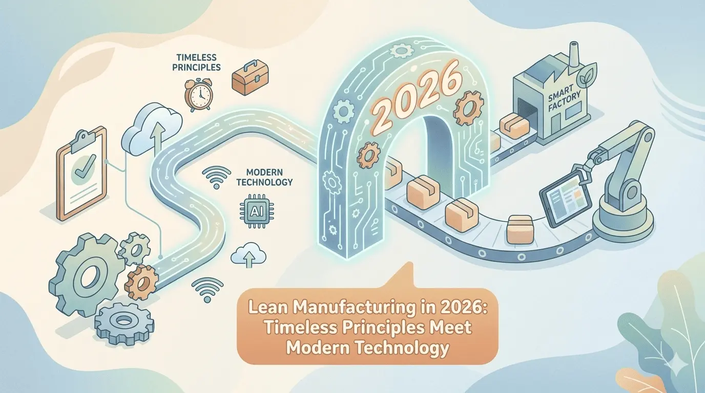 Lean Manufacturing in 2026: Timeless Principles Meet Modern Technology