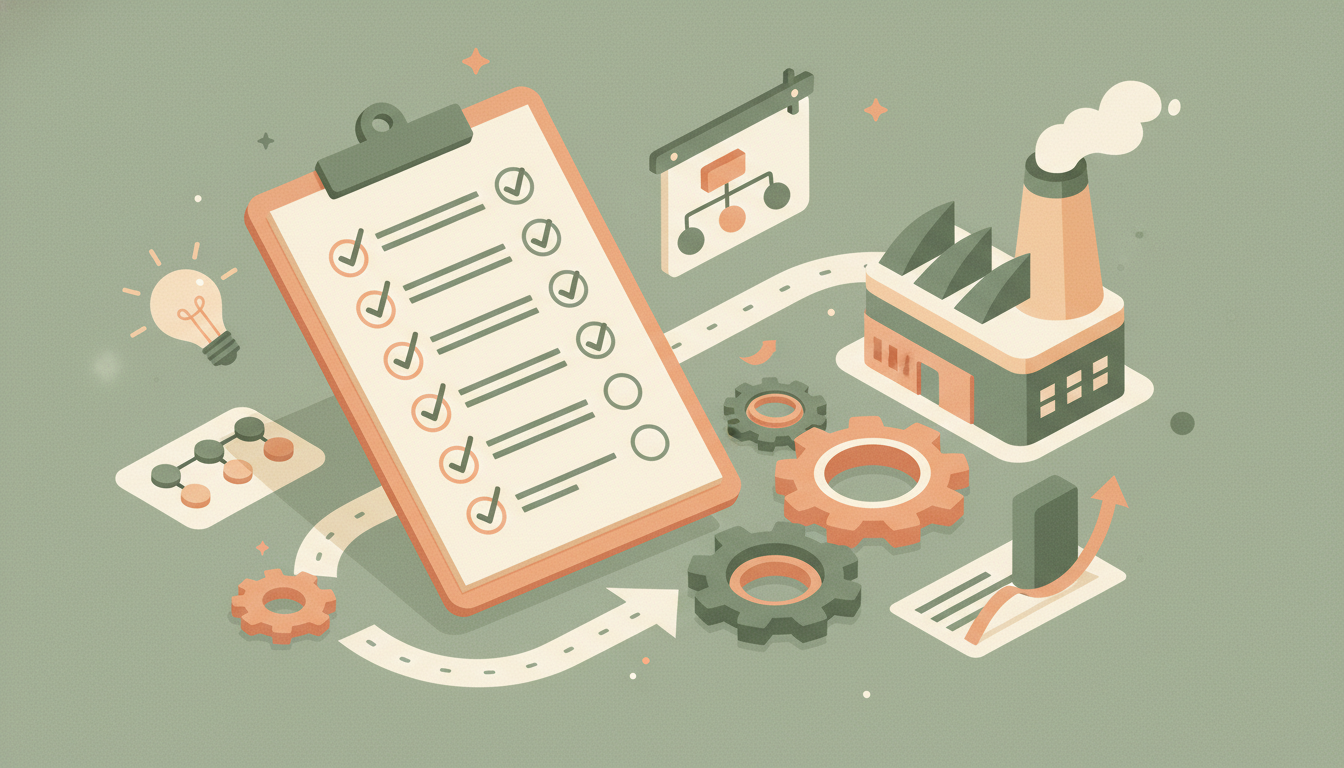 Pre-Production Checklist: 10 Essential Steps Before Starting Any Manufacturing Run